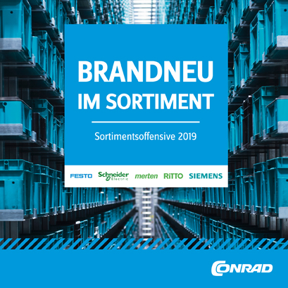 Conrad continue d'élargir sa gamme de produits B2B